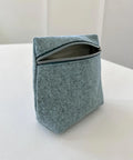 Compact Cosmetic Pouch - Minimalist Everyday Makeup Bag